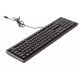 Клавіатура A4Tech KK-3,USB, чорна