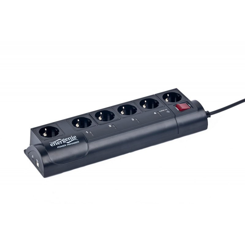 Мережевий фільтр EnerGenie EG-PMS2