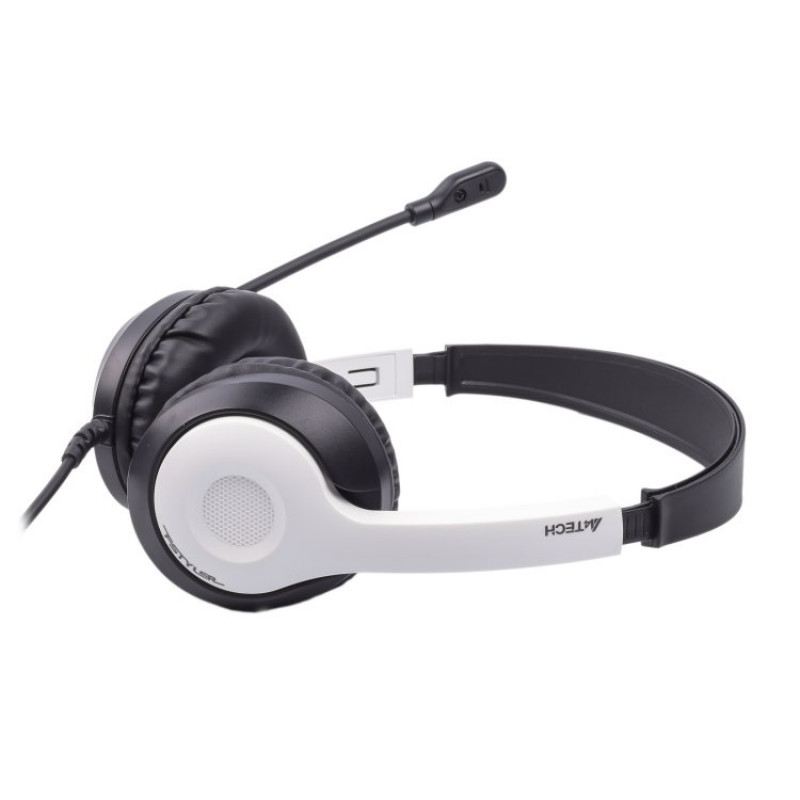 Гарнітура A4-Tech FH100U чорний + білий