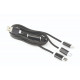 Зарядний кабель USB 3-в-1 Cablexpert, AM/Lightning/Micro/Type-C, 1.0 м. CC-USB2-AM31-1M