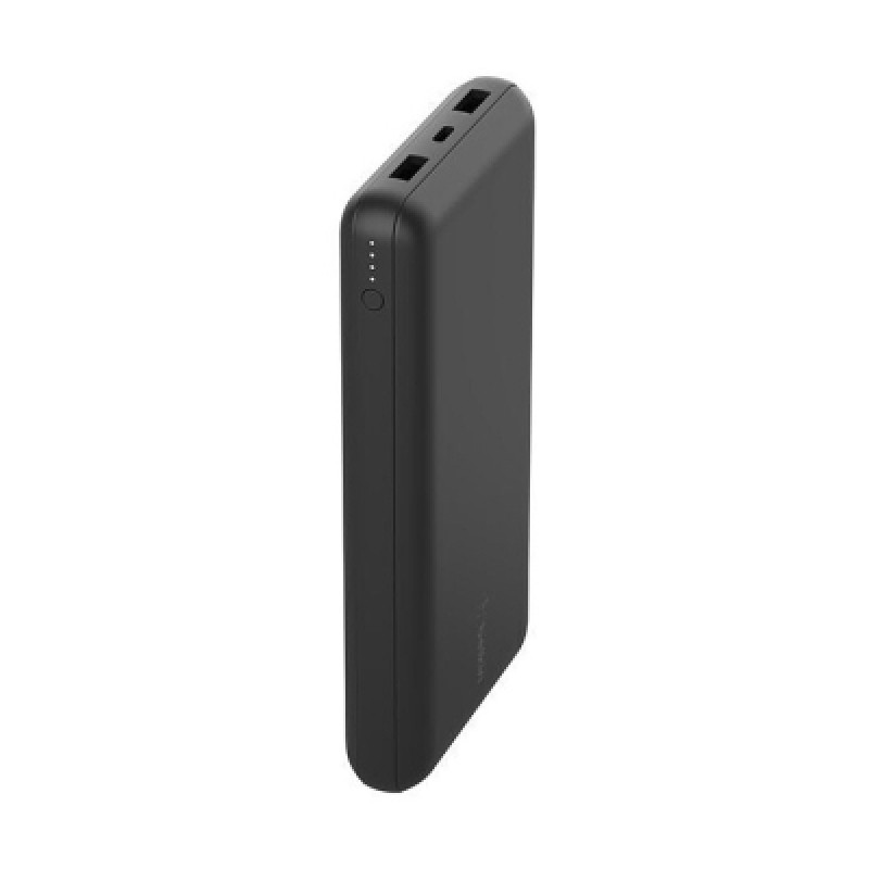 Power Bank Belkin 20000мА·год 15Вт, 2хUSB-A/USB-C, чорний BPB012BTBK
