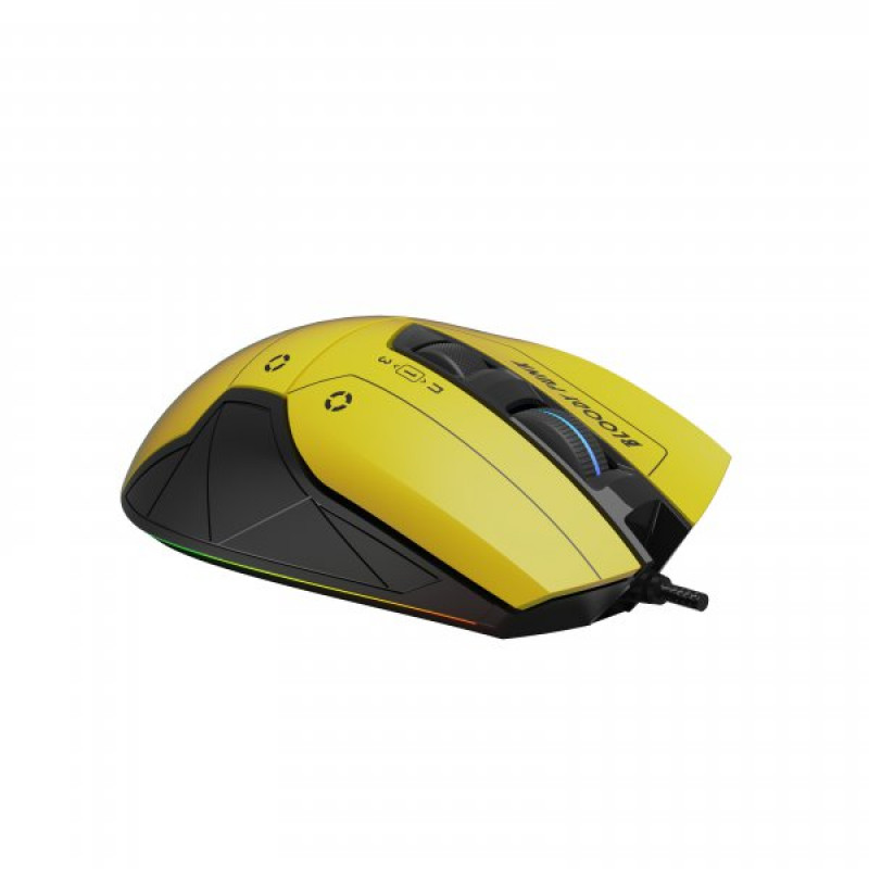 Миша ігрова A4Tech W70 Max Bloody, жовта, Bloody