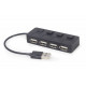 Хаб Gembird на 4 порти USB 2.0 UHB-U2P4-05
