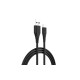 Мережевий зарядн. прист. Colorway 1USB Quick Charge 3.0 (18W) + cable Type C Black (CW-CHS013QCC-BK)