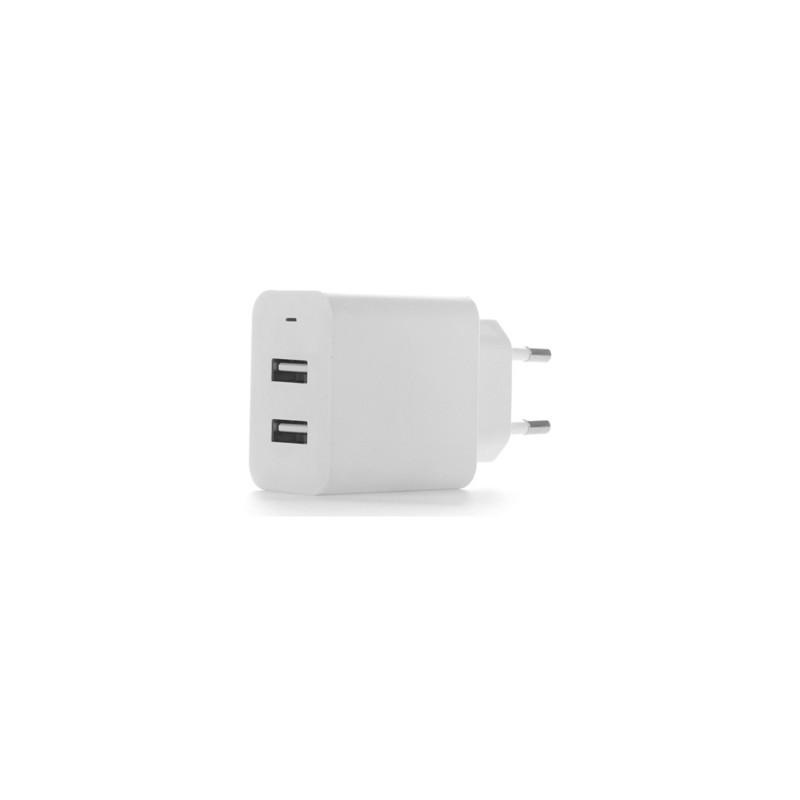 Зарядний пристрій Colorway 2USB AUTO ID 4.8A (24W) White (CW-CHS016-WT)
