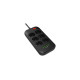 Мережевий фільтр з зарядкою СolorWay 6 розеток/4USB Black 2M (CW-CHE64B)