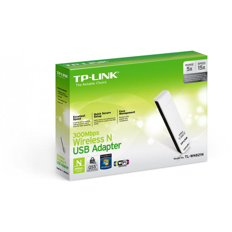 Мережевий адаптер Wi-Fi TL-WN821N