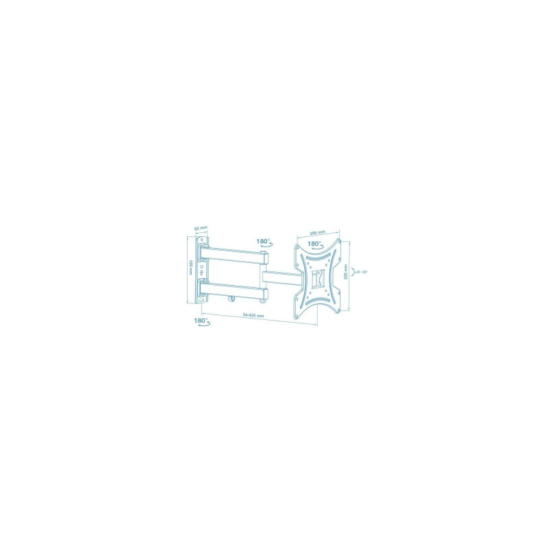 Кронштейн Walfix R-353W (15"-42" поворотний)