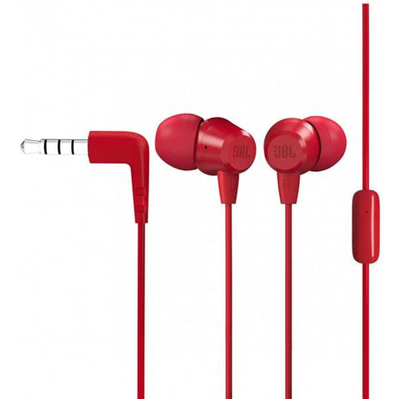 Навушники JBL C50HI RED (JBLC50HIRED)