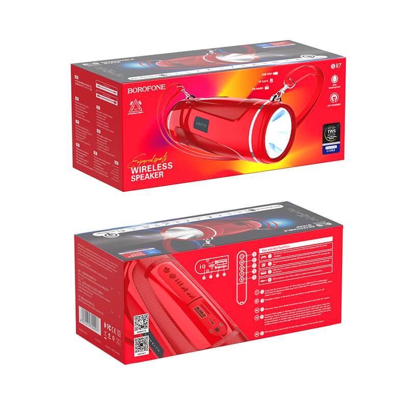 Колонка Borofone BR7 Empyreal Red