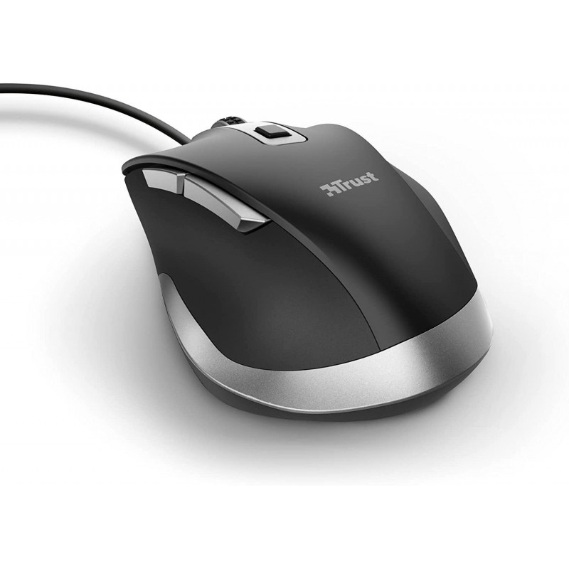 Миша Trust Fyda Comfortable ECO, USB-A, Чорно-сірий 24728_TRUST