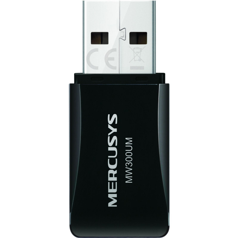 WiFi-адаптер MERCUSYS MW300UM N300 USB2.0 mini MW300UM
