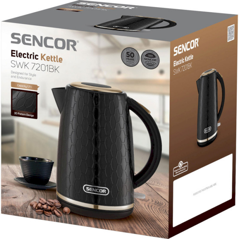 Чайник Sencor SWK 7201BK