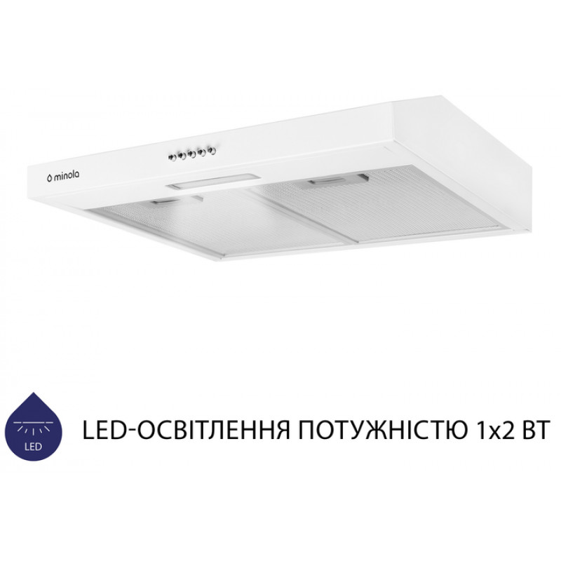 Витяжка Minola HPL 504 WH