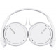 Навушники MP3 Sony MDR-ZX110AP White