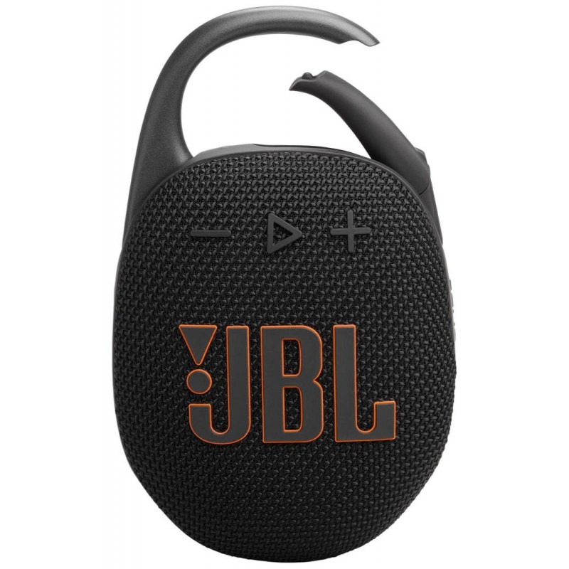 Портативна акустика JBL Clip 5 Чорний (JBLCLIP5BLK)
