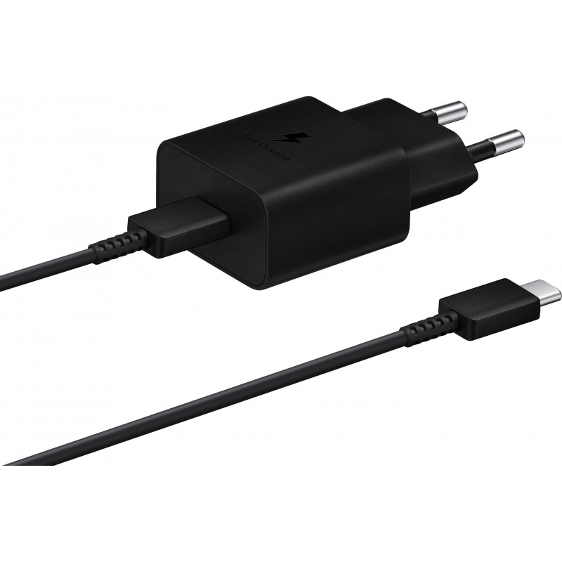 Зарядний пристрій мережевий Samsung 15Вт USB-С,чорний EP-T1510XBEGEU