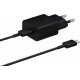 Зарядний пристрій мережевий Samsung 15Вт USB-С,чорний EP-T1510XBEGEU