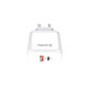Мережевий зарядний пристрій Colorway Power Delivery Port PPS USB (Type-C PD + USB QC3.0) (45W) білий