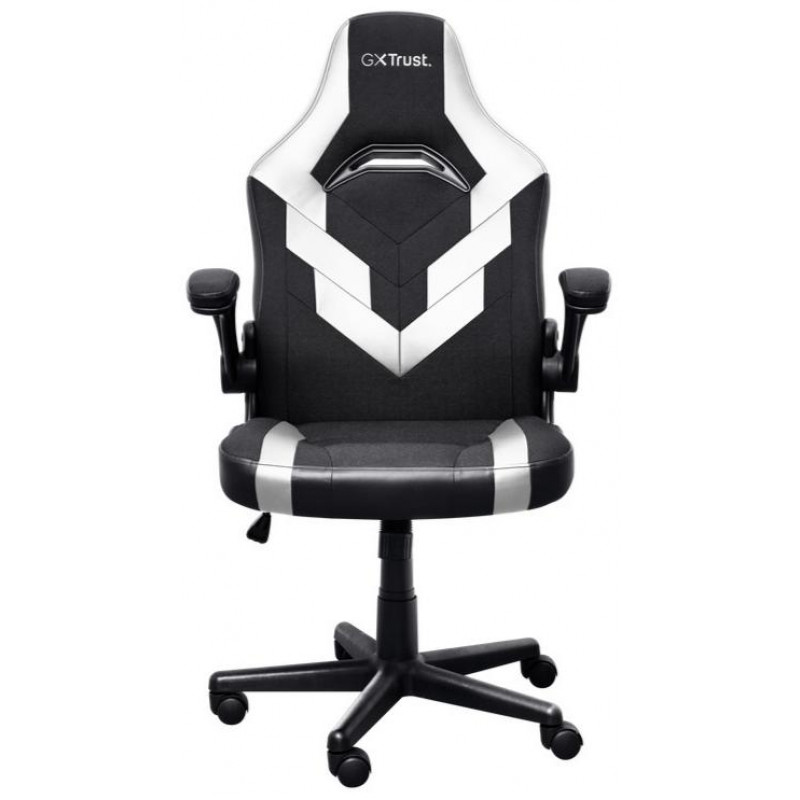 Крісло Trust GXT703W Riye, шкіра, Foldable Armrests, білий 25130_TRUST