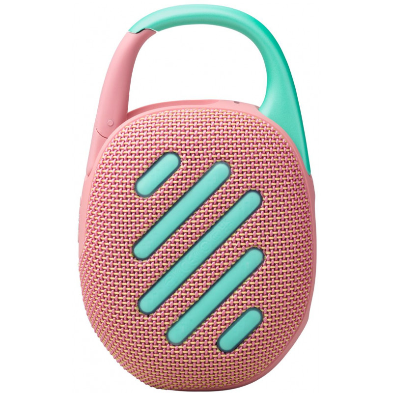 Портативна акустика JBL Clip 5 Рожевий (JBLCLIP5PINK)