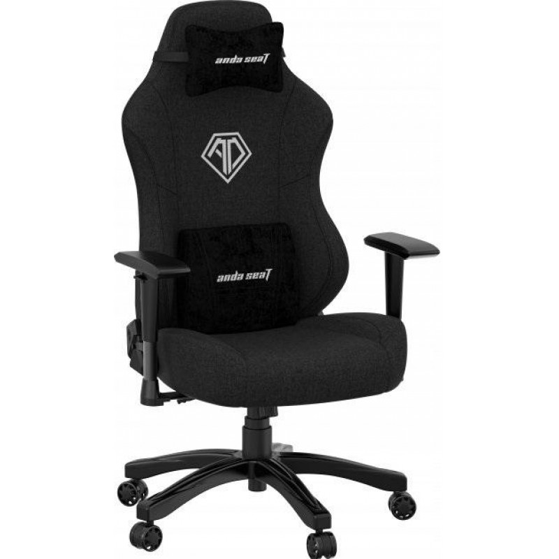 Крісло ігрове Anda Seat Phantom 3 Black Fabric Size L AD18Y-06-B-F