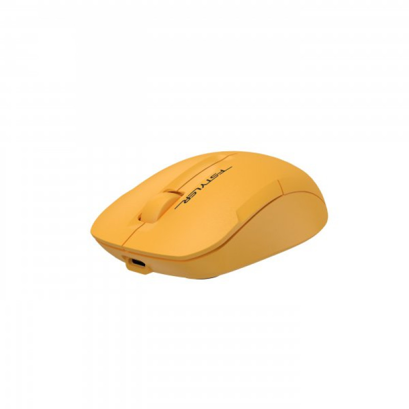 Миша A4Tech Fstyler FG15CS Air2 (Yellow), USB, колір жовтий