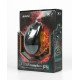 Миша ігрова A4Tech F5, V-Track, USB, чорна