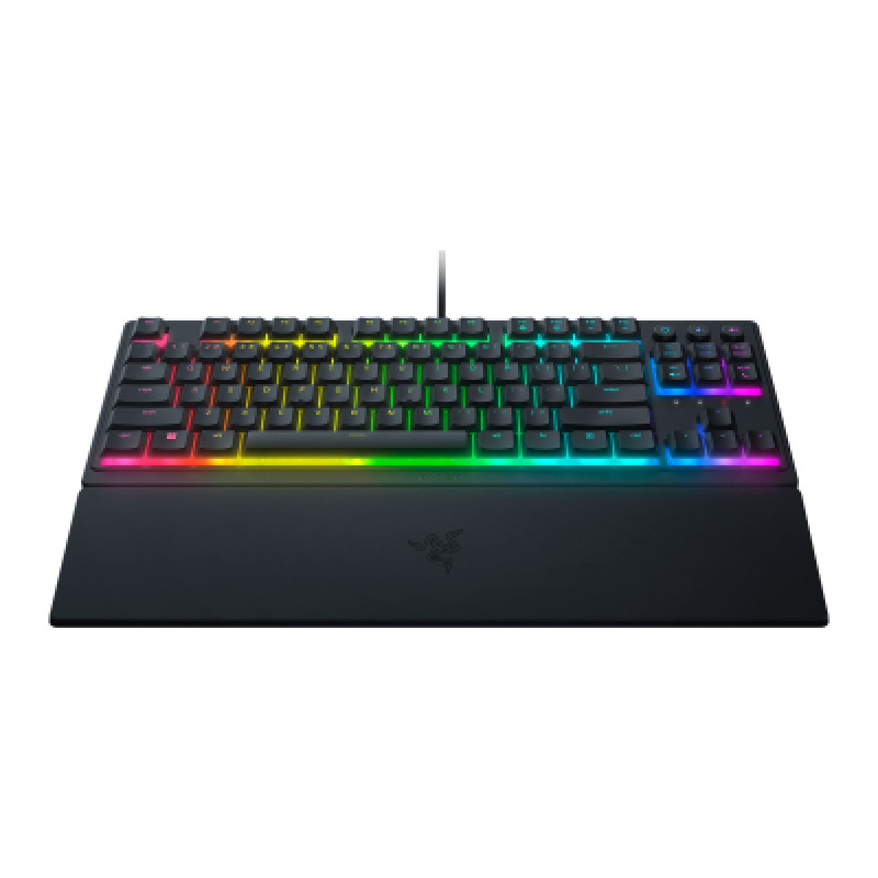 Клавіатура Razer Ornata V3 TKL RGB 84key Mecha-Membrane Switch USB-A UKR, чорний RZ03-04881800-R371