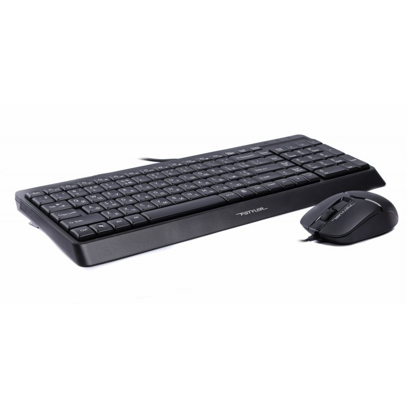 Комплект A4Tech Fstyler F1512 , клавіатура з мишою, USB, чорний