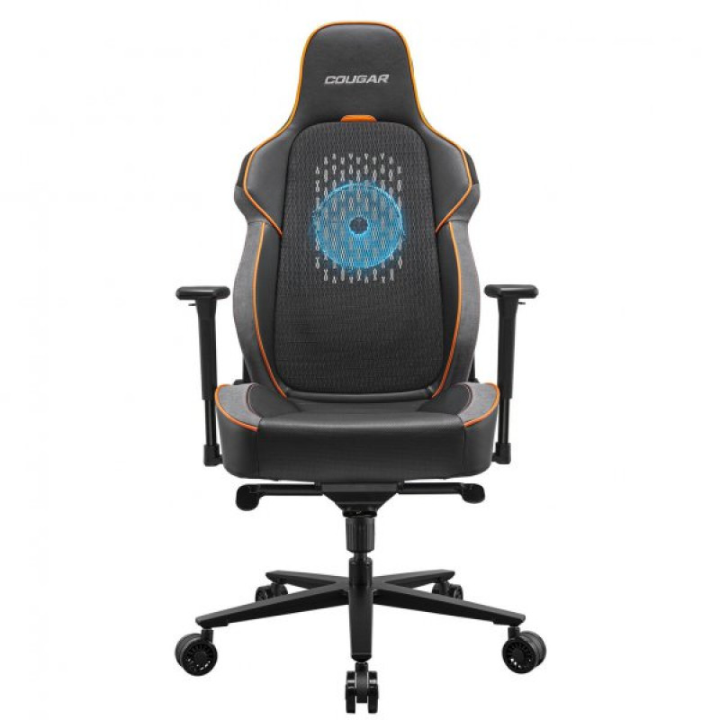 Крісло ігрове Cougar NxSys Aero, колір чорний