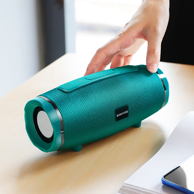 Колонка Borofone BR3 Rich sound Wireless speaker Peacock blue