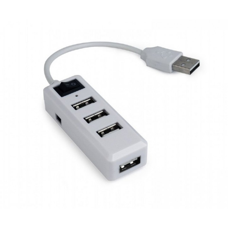 Хаб Gembird UHB-U2P4-21 на 4 порти USB 2.0