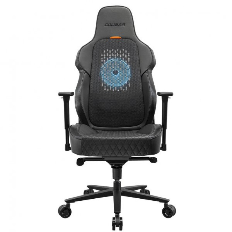 Крісло ігрове Cougar NxSys Aero Black, чорний