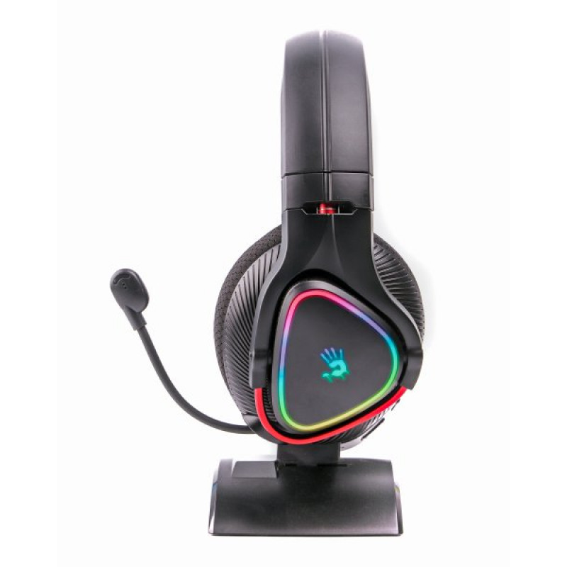 Гарнітура ігрова A4-Tech Bloody MR710, RGB, чорний WL