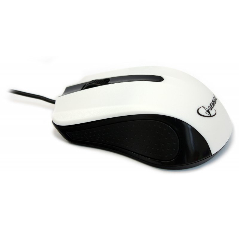 Миша Gembird MUS-101-W, USB, білий