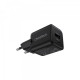Мережевий зарядний пристрій Choetech PD5012-EU-BK, USB-A/USB-С