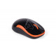 Миша A4-G3-300N USB V-Track,1000dpi, чорний + помаранчевий