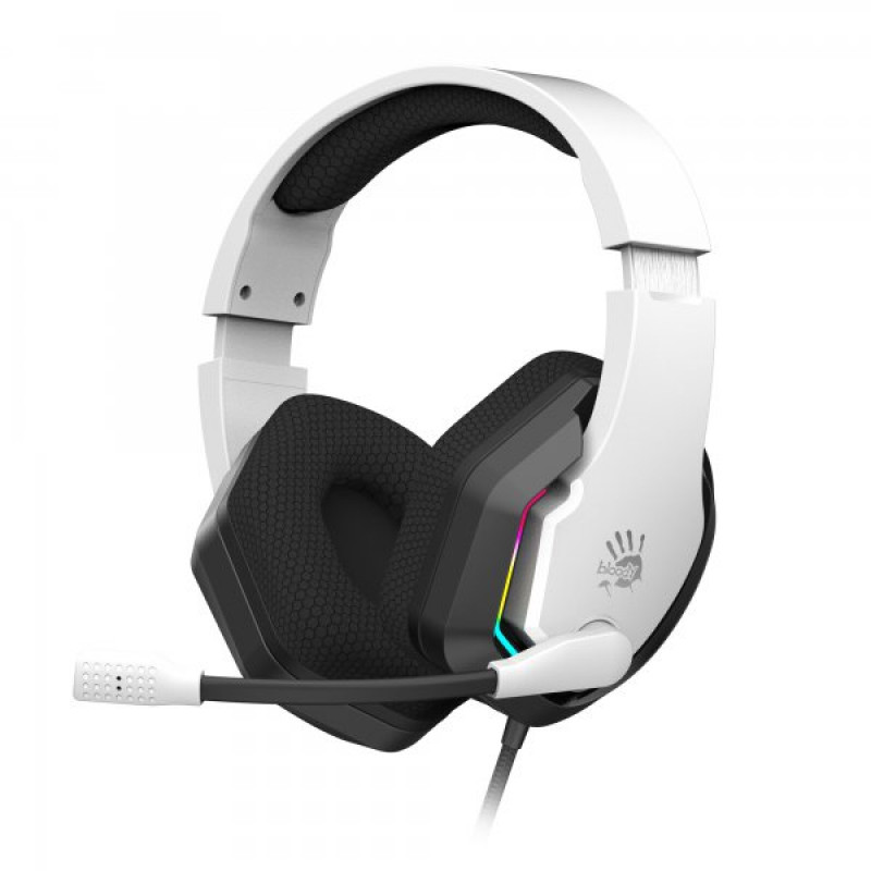 Гарнітура ігрова A4Tech Bloody G260p (White), USB