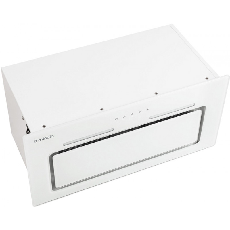 Витяжка Minola HBI 6873 WH GLASS 1200 LED Line (повновбудована)