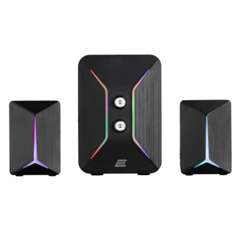 Акустична система 2E PCS301 RGB, 2.1, USB, Black