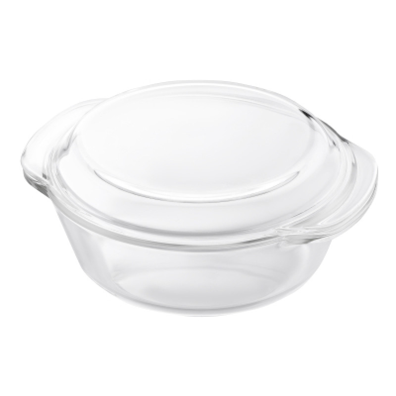 Форма для запікання з кришкою Ardesto BLACK MARS, кругла, 1.5 л (AR2406BG)