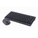 Комплект A4Tech Fstyler FG1112, клавіатура з мишою, чорний