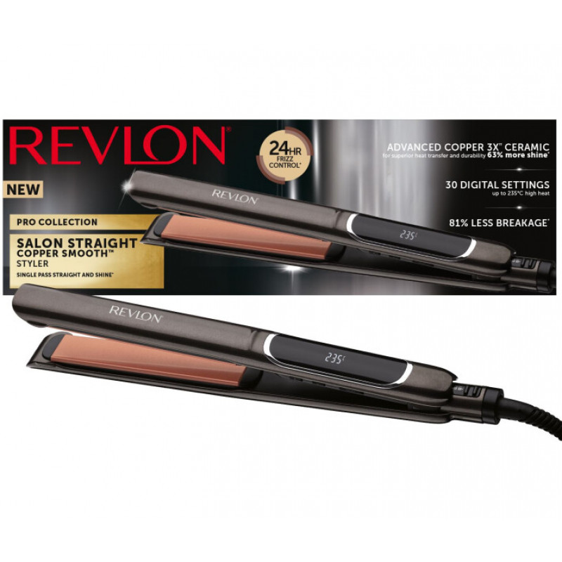 Вирівнювач Revlon Salon Straight Copper Smooth Styler (RVST2175E2)