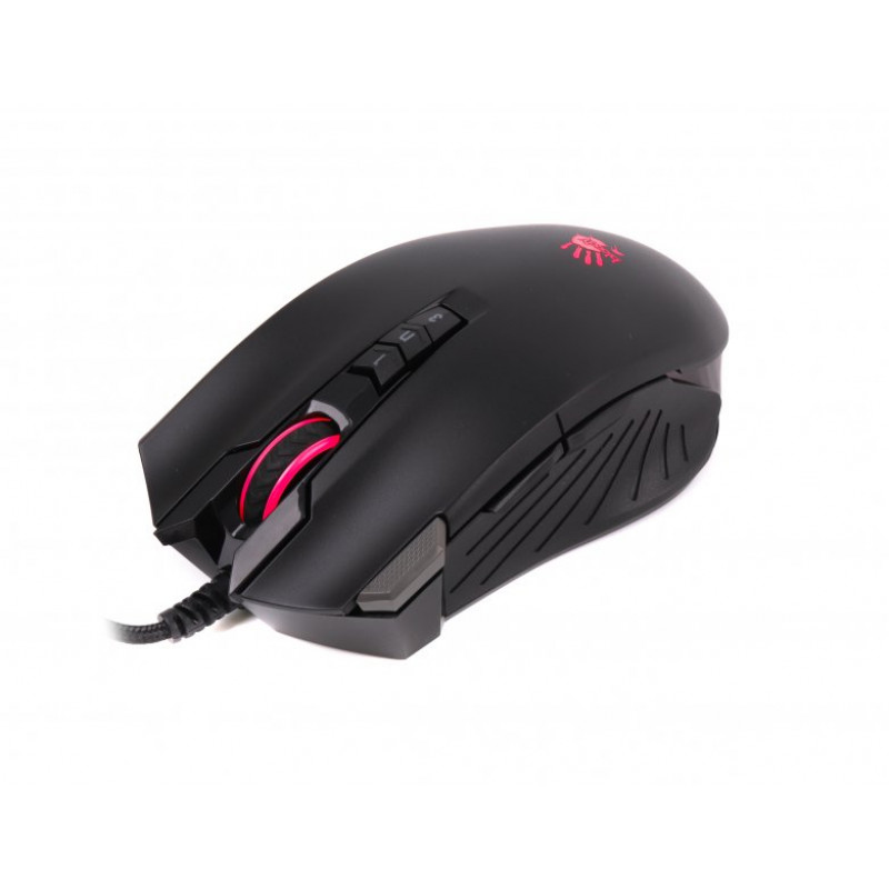 Миша ігрова A4-Tech Bloody V9M, чорна, з підсвічуванням, USB