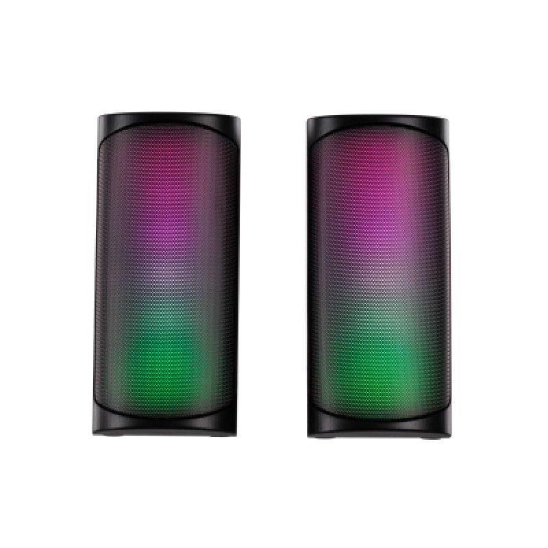 Акустична система 2E PCS231 RGB Matrix, 2.0, USB, Black 2E-PCS231BK
