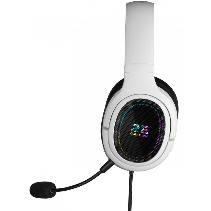 Гарнітура ігрова 2E GAMING HG330 RGB USB 7.1 White