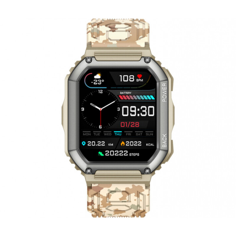 Смарт годинник Gelius Pro GP-SW007 (Tactical Navy) (IP68) Black