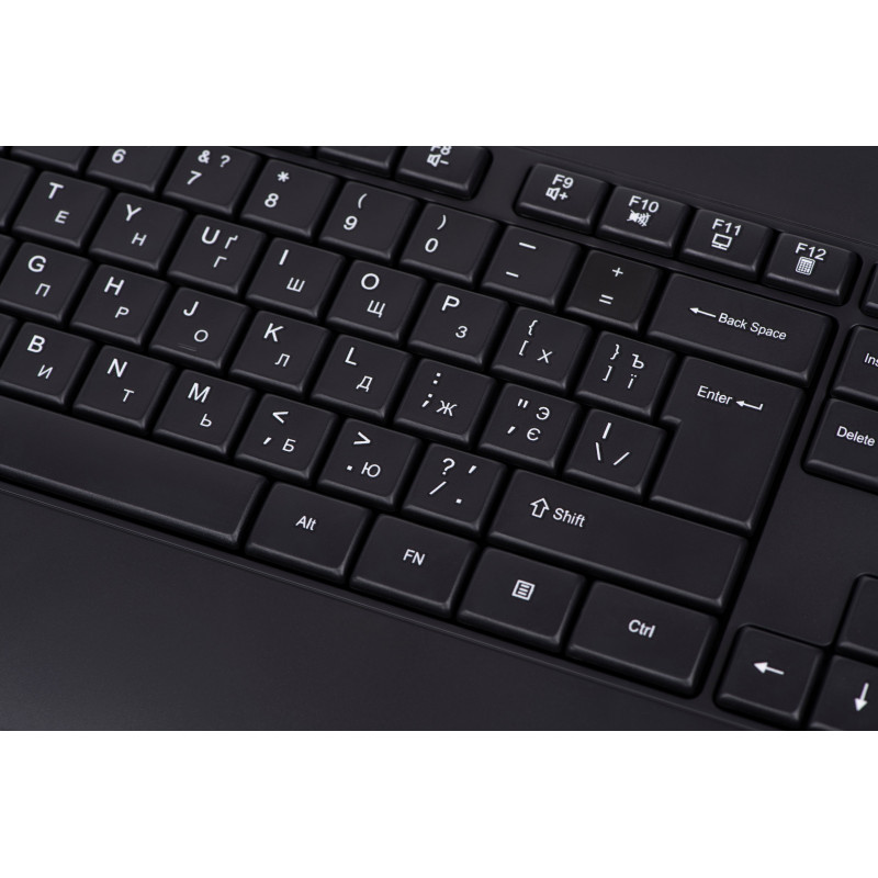 Клавіатура 2E KS109 USB Black 2E-KS109UB