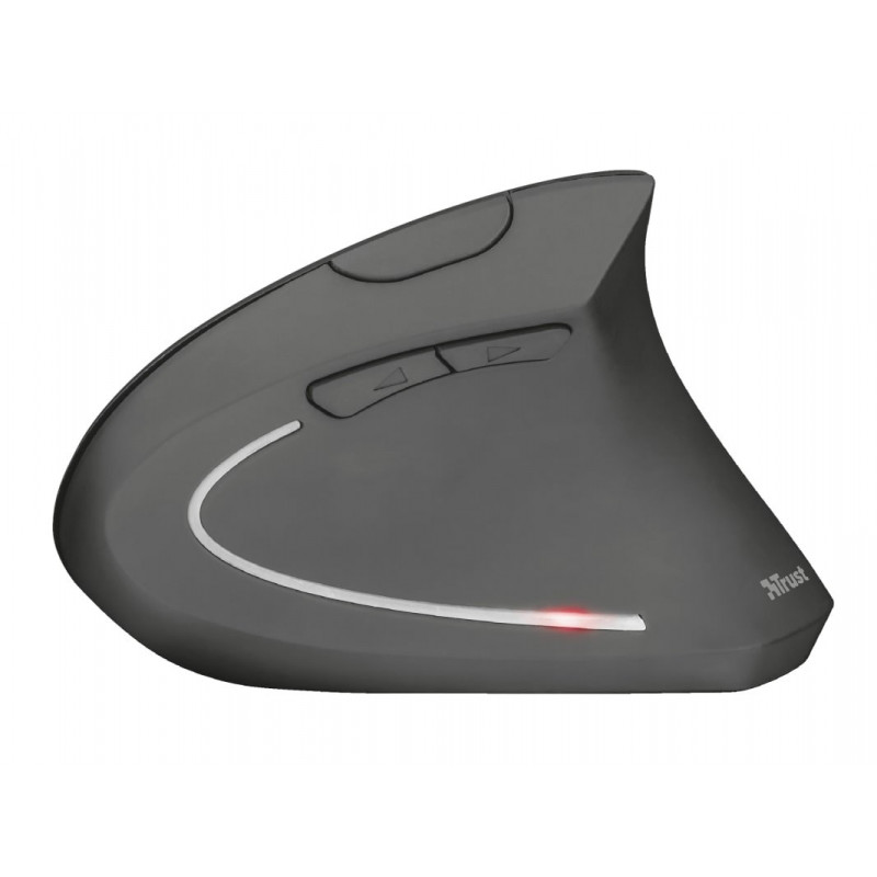 Миша Trust Verto Ergonomic WL BLACk 22879_TRUST